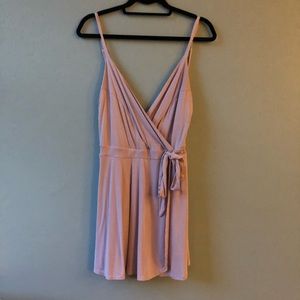 UO faux wrap romper
